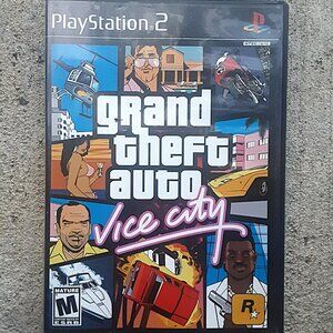 Grand Theft Auto Vice City PS2 CIB Sony PlayStation 2